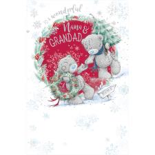 Wonderful Nana & Grandad Me to You Bear Christmas Card Image Preview